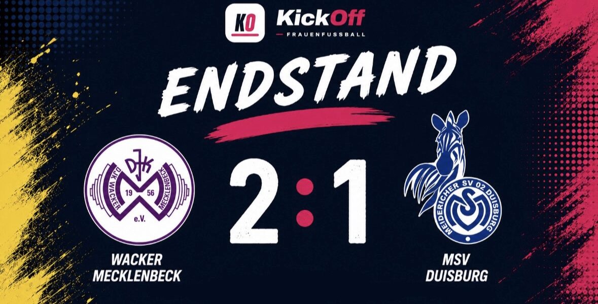 In aller letzter Sekunde holt Wacker sich den ersten Dreier